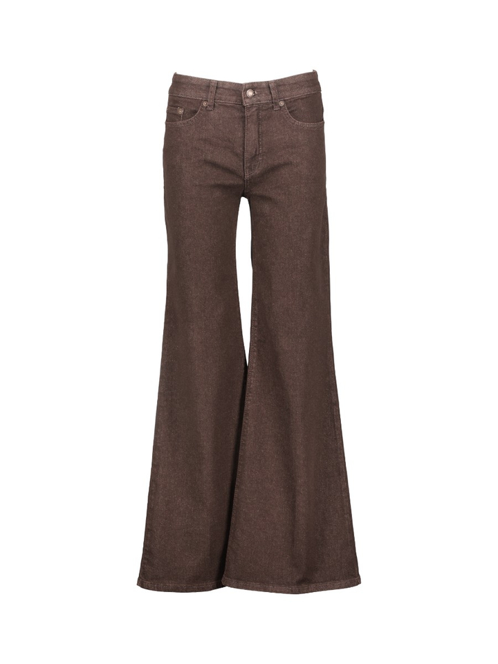 Bruine flared jeans Mac