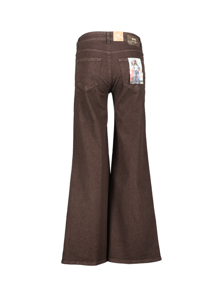 Bruine flared jeans Mac