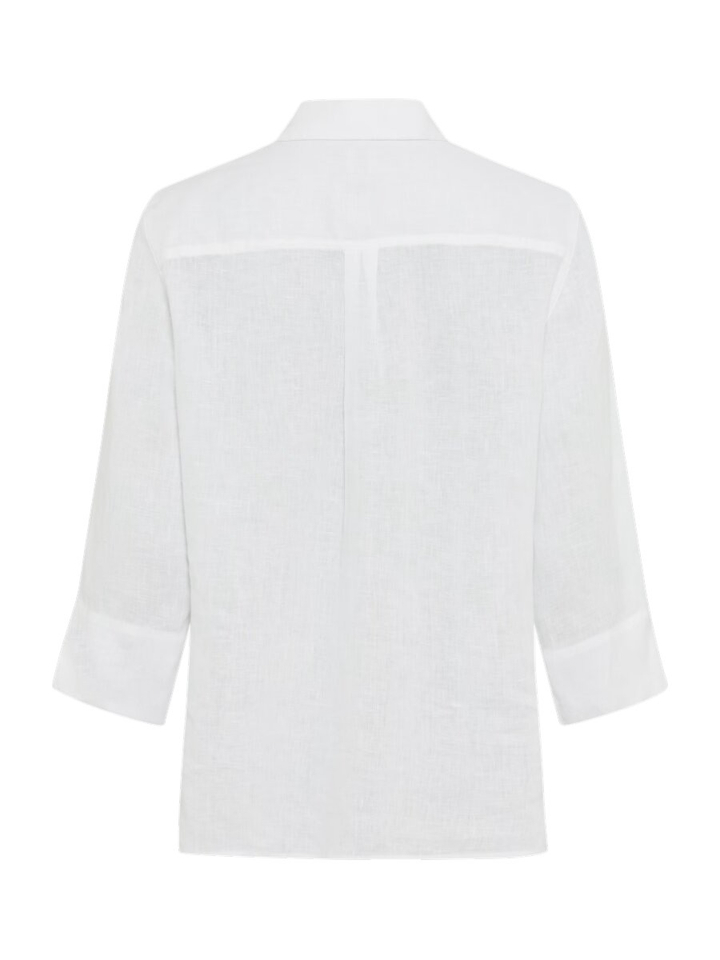 Witte linnen blouse Style Brax