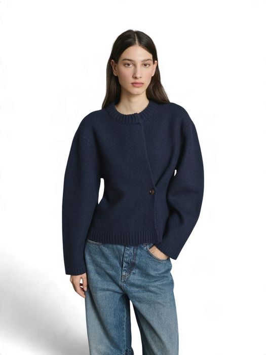 Navy gilet Galileo Soeur