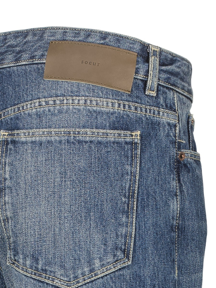 Blauwe wide leg jeans Jerry Soeur