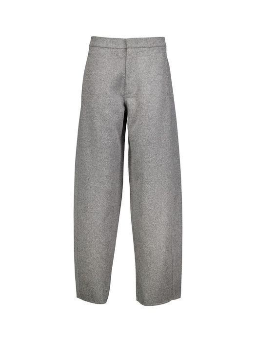 Grijze wollen loose fit broek Horatio Soeur