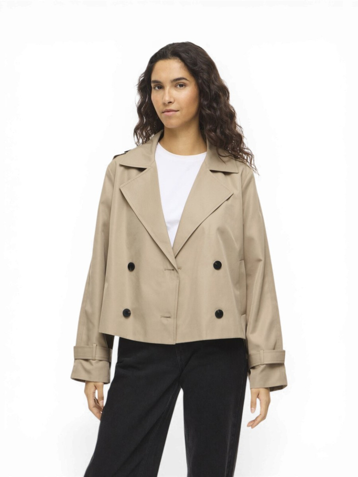 Beige trenchcoat Viaddison Vila