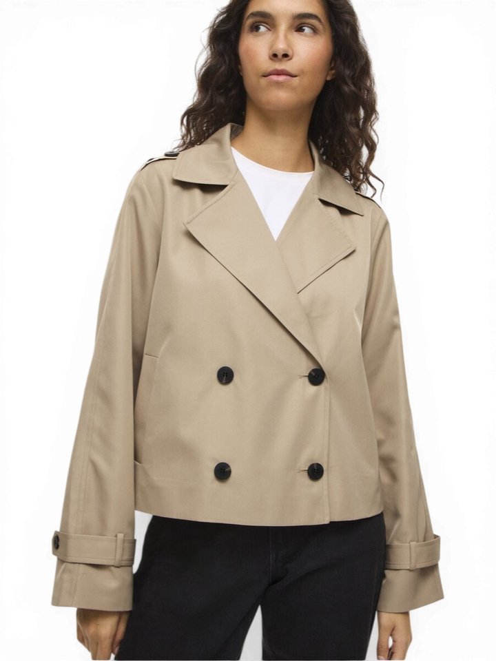 Beige trenchcoat Viaddison Vila