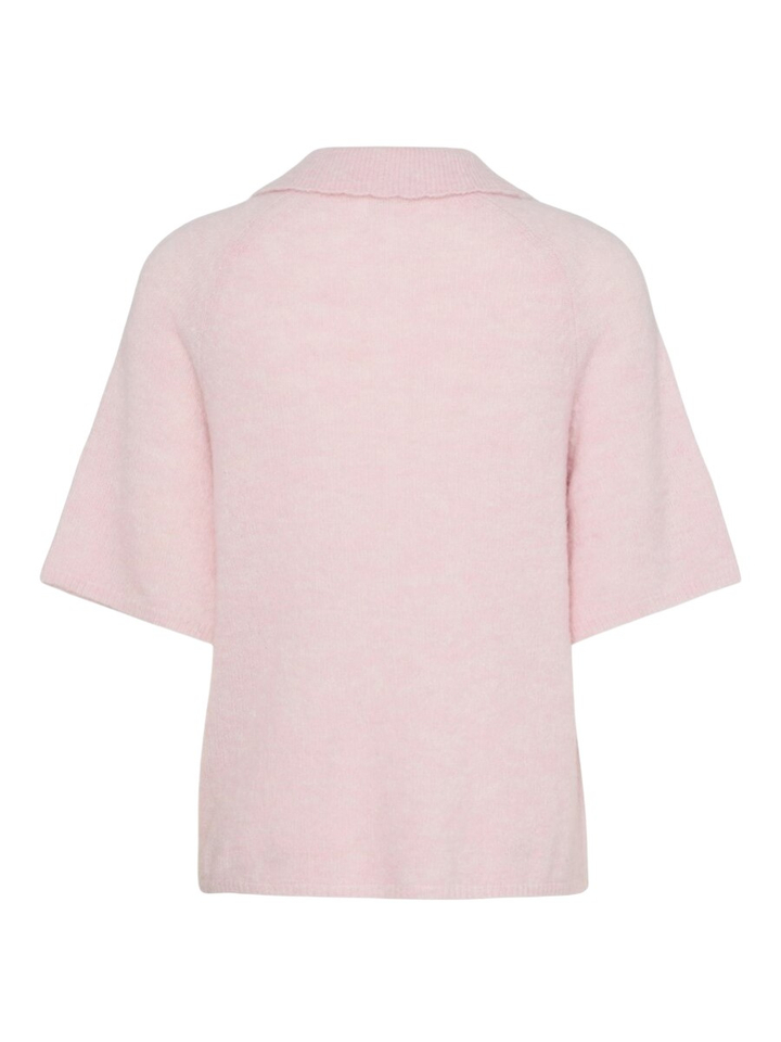Roze pull met detail op de kraag Yasdura YAS