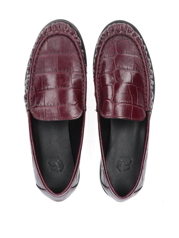 Cocco bordeaux moccasins Odare 