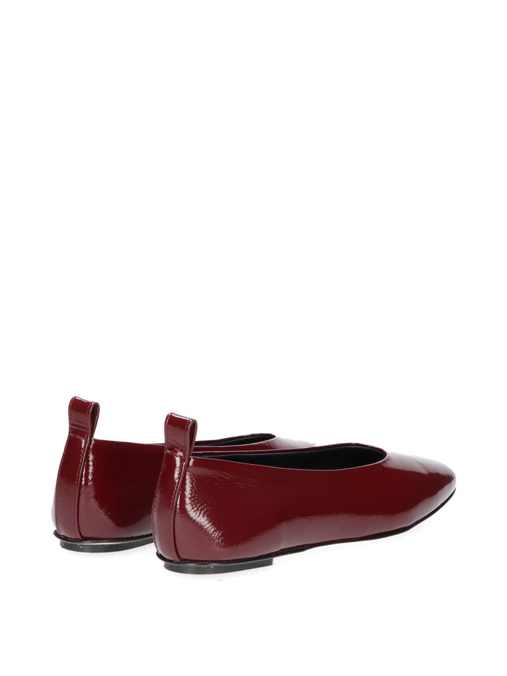 Bordeaux kleurige ballerina's Ibiza Odare