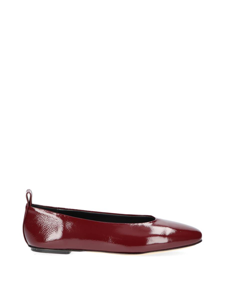 Bordeaux kleurige ballerina's Ibiza Odare