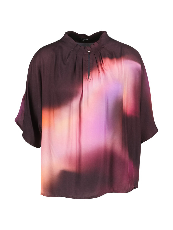 Multicolor bloes met korte mouwen Caroline Biss