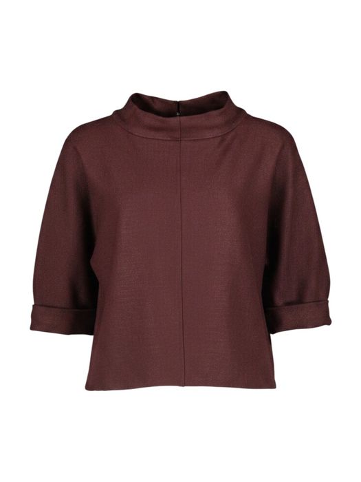 Bordeaux casual blouse Caroline Biss