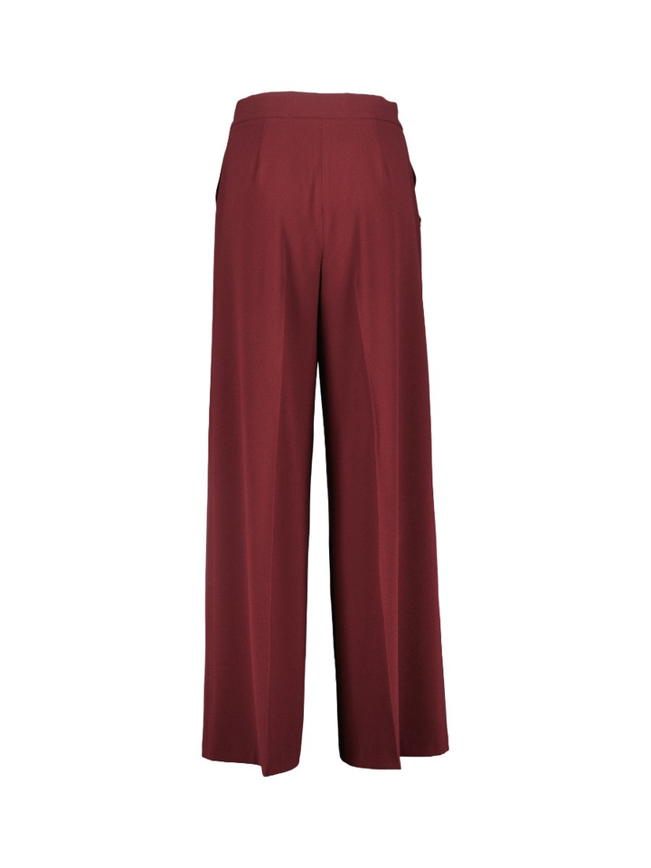 Bordeaux geklede broek Caroline Biss 