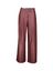 Bordeaux wijde broek in lederlook Caroline Biss 