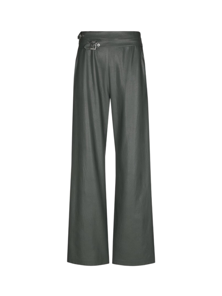 Kaki lange broek Caroline Biss