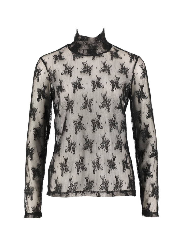 Zwarte must-have baselayer in kant Caroline Biss 