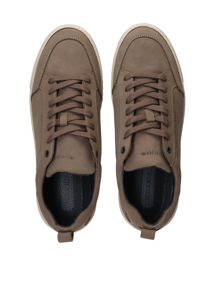 Taupe kleurige lage sneakers Cycleur De luxe