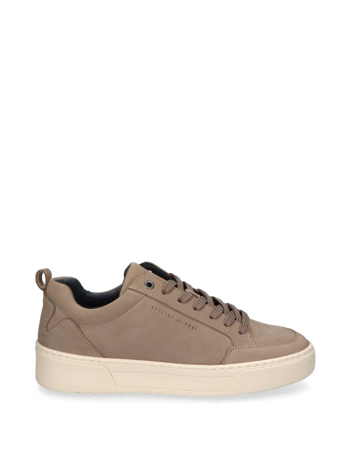Taupe kleurige lage sneakers Cycleur De luxe