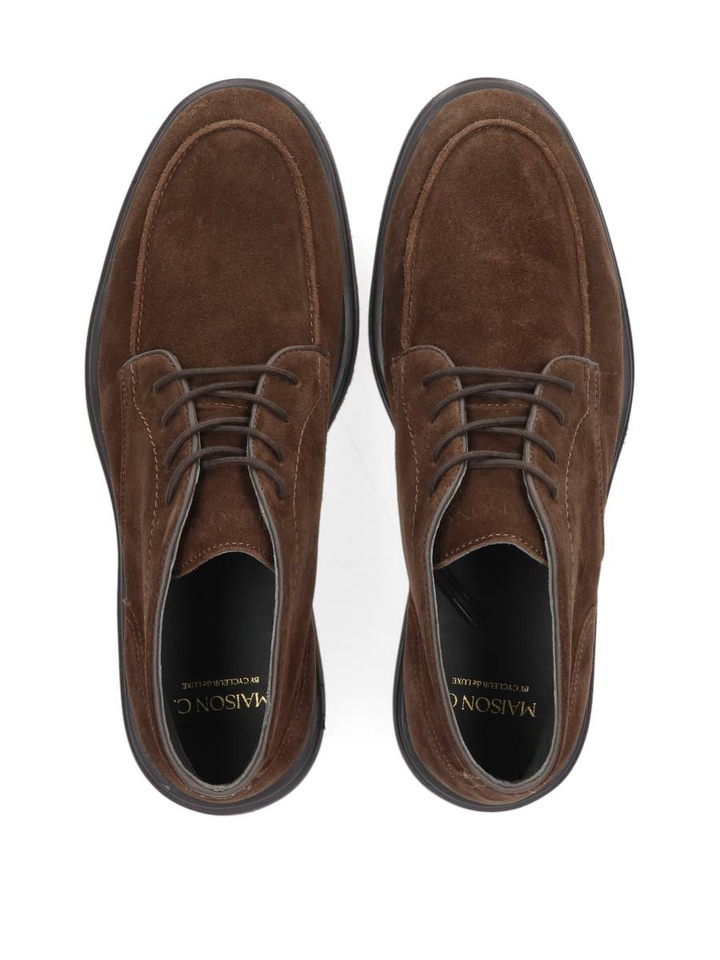 Donkerbruine lage schoenen Cycleur De Luxe 
