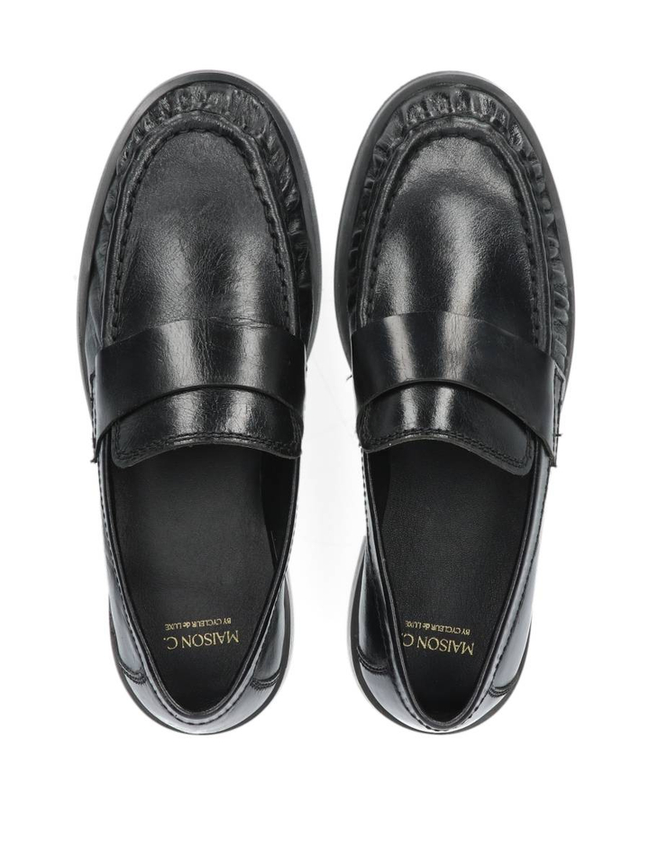 Zwarte mocassins Cycleur De Luxe 