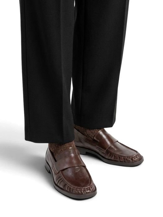 Donkerbruine moccasins Cycleur De Luxe