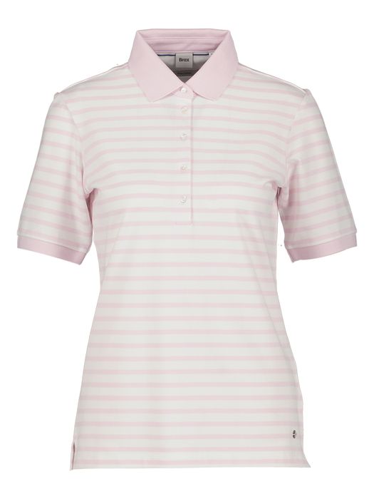 Roze gestreepte polo Brax
