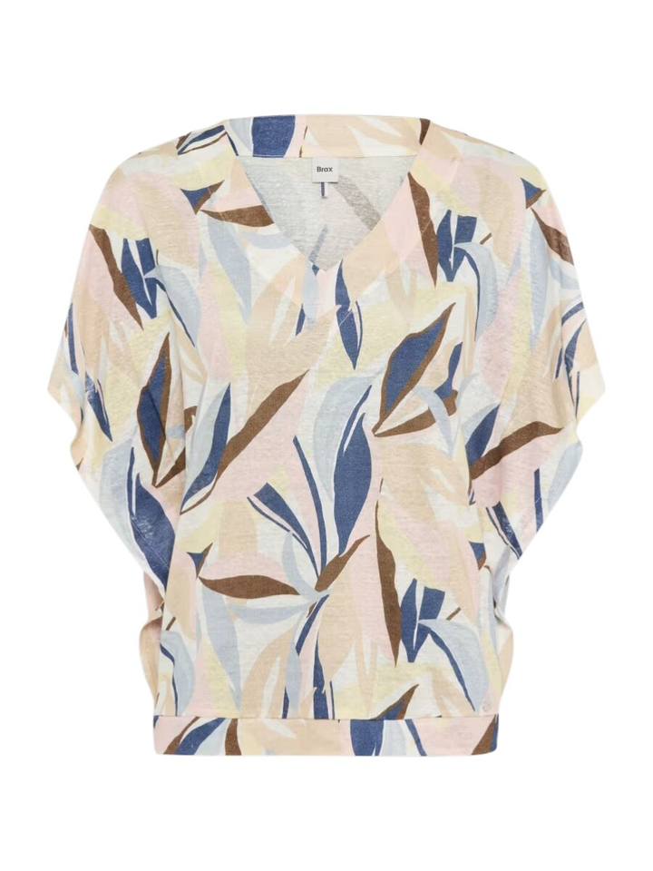 Multicolor linnen top Brax