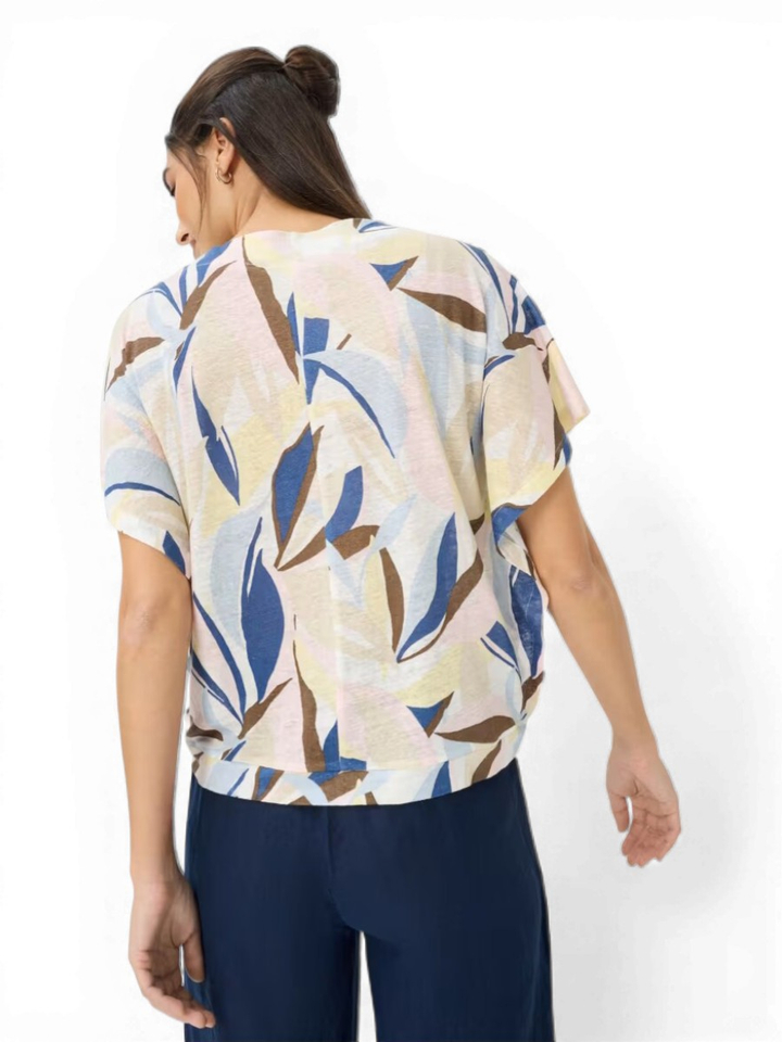Multicolor linnen top Brax