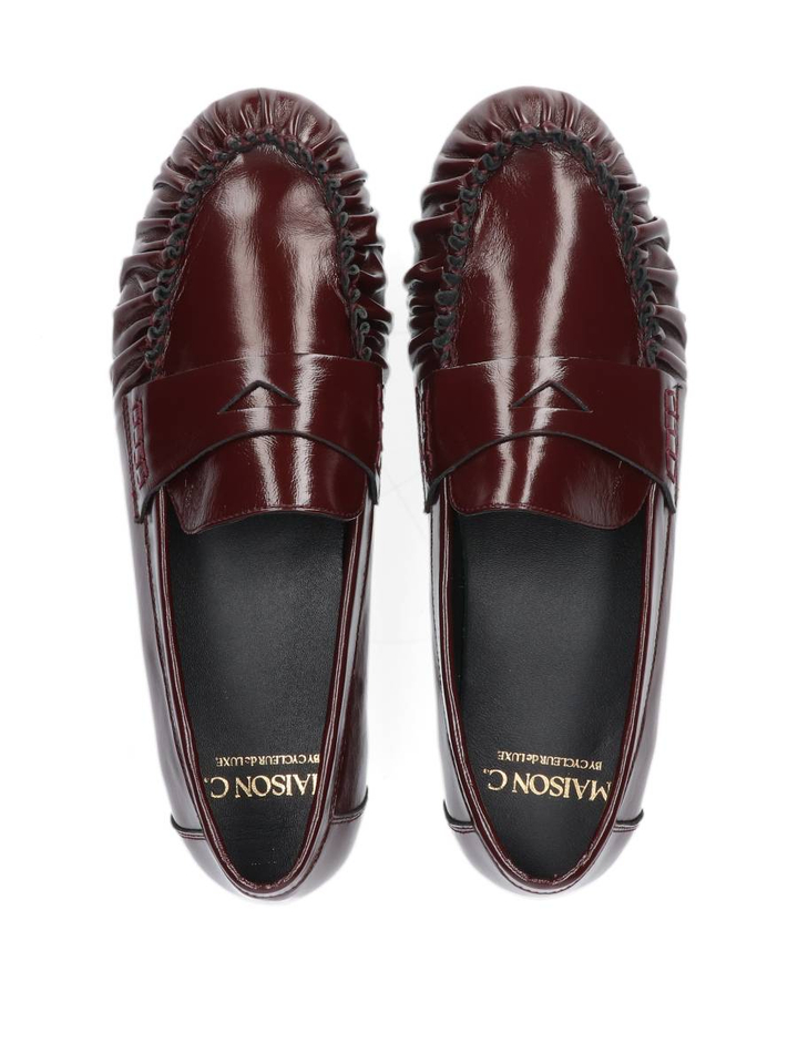 Bordeaux mocassins Catherine Cycleur De Luxe 