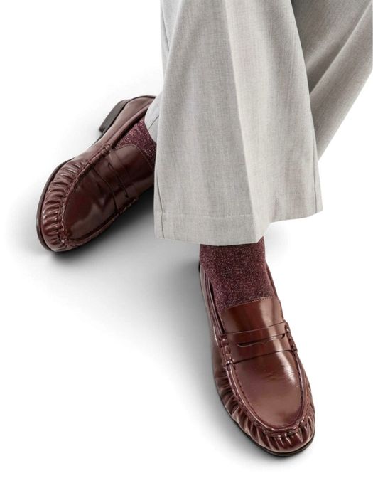 Bordeaux mocassins Catherine Cycleur De Luxe