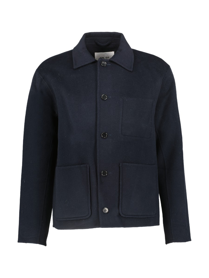 Donkerblauwe jas Morgan NN.07