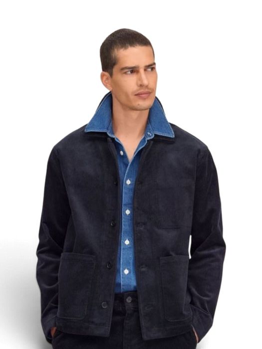 Donkerblauwe jas Morgan NN.07