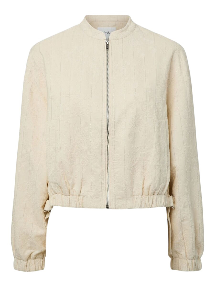 Beige vest met bloemprint Yasphilina Y.A.S. 