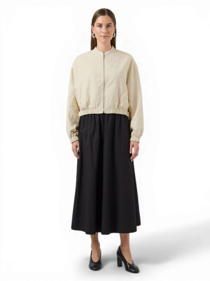 Beige vest met bloemprint Yasphilina Y.A.S. 