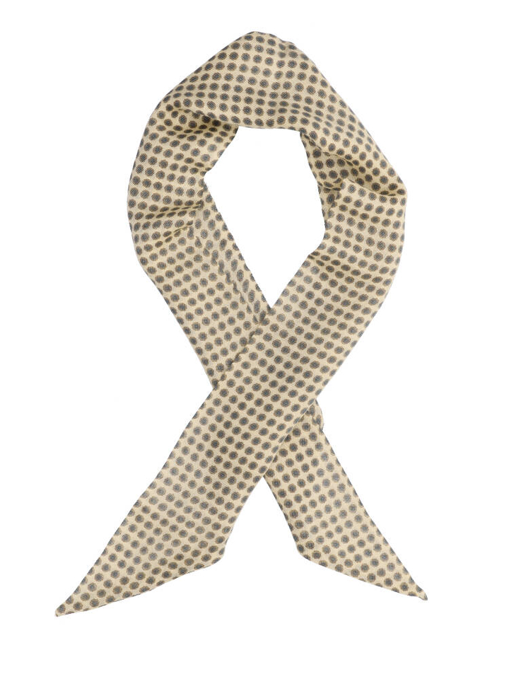 Beige sjaal met details Blick