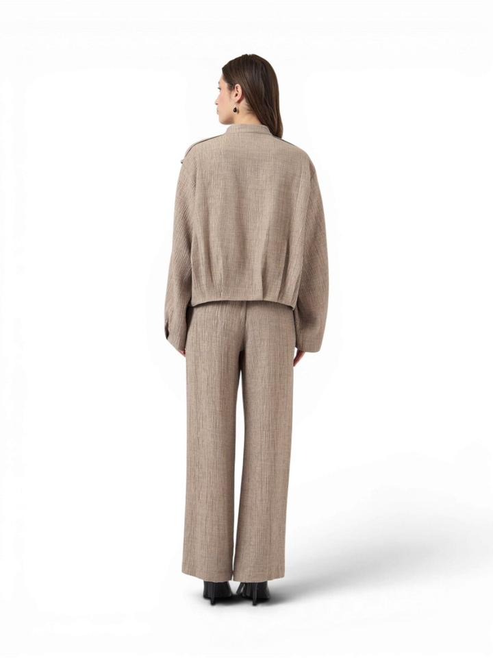 Beige korte jas Yasrina Y.A.S