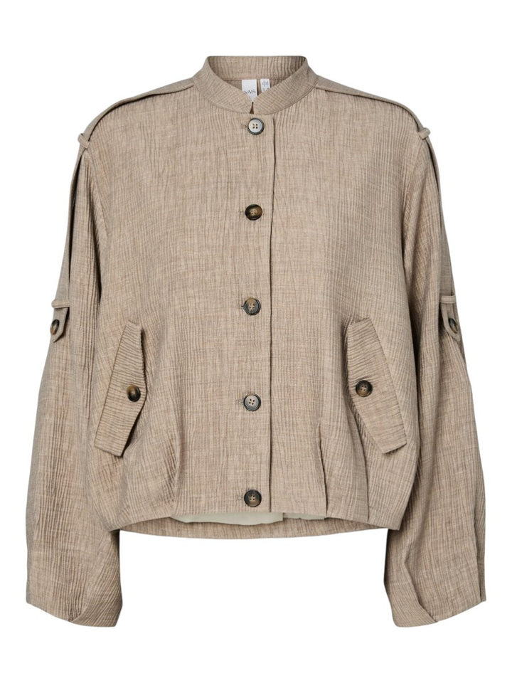 Beige korte jas Yasrina Y.A.S