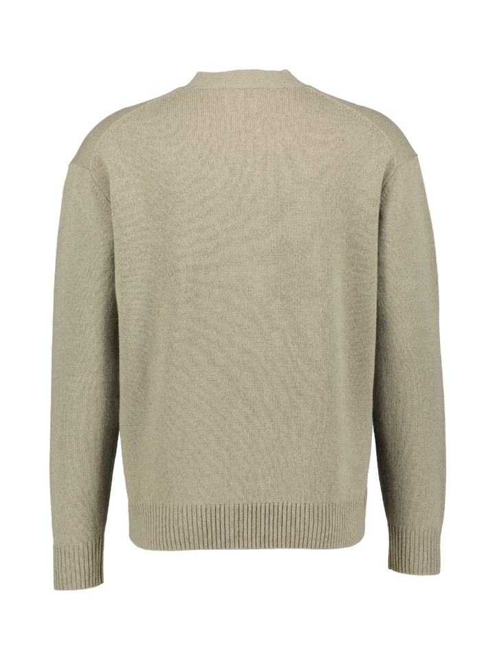 Groene ewollen cardigan Double A By Wood Wood 