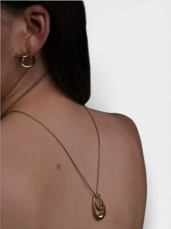 Gouden ketting Loop Bandhu 