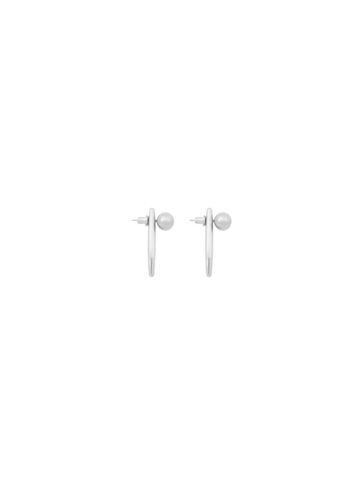 Zilver oorbellen Conflicting Bandhu 