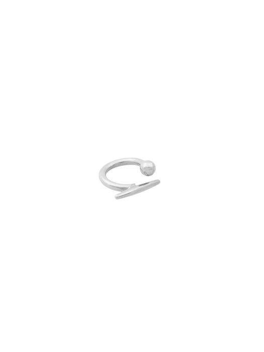 Zilver ring Conflicting Bandhu