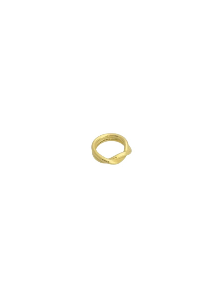 Gouden ring Twine plated Bandhu 