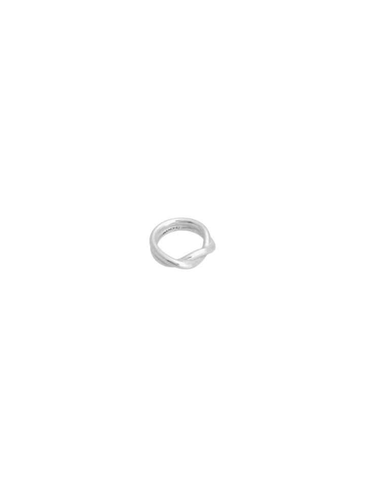 Zilver ring Twine Bandhu