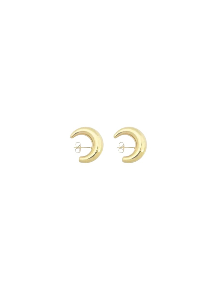 Gouden oorbellen Bold cuff Bandhu