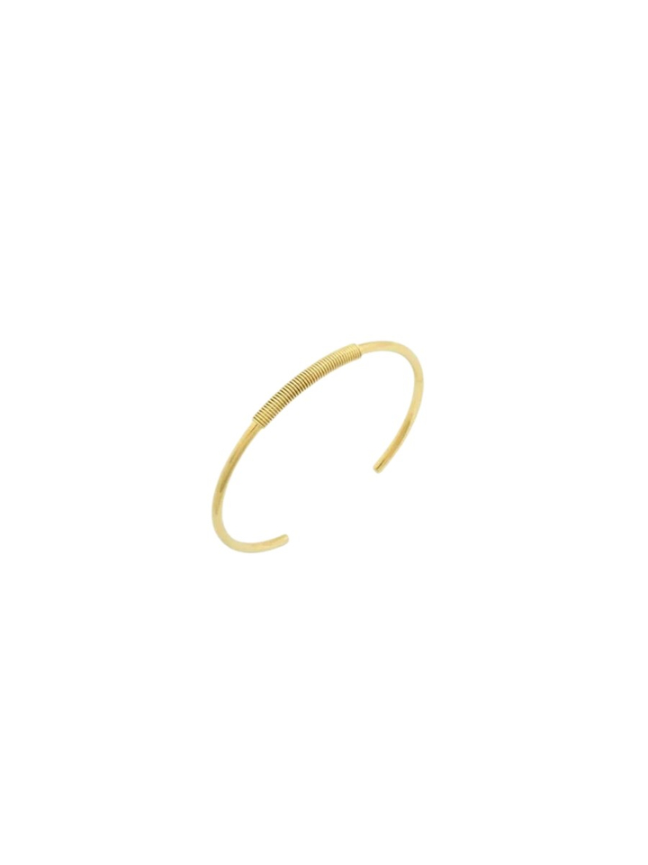 Gouden armband Spiral Bandhu