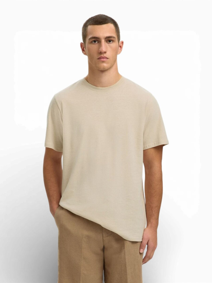 Beige t-shirt Selected 