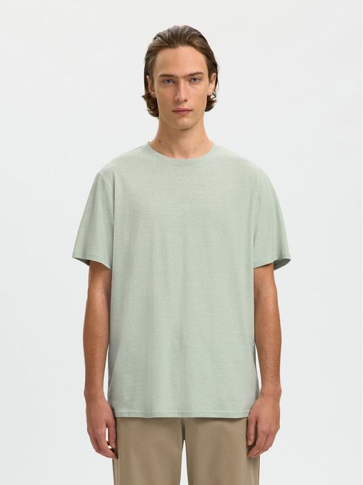 Muntgroene t-shirt Selected