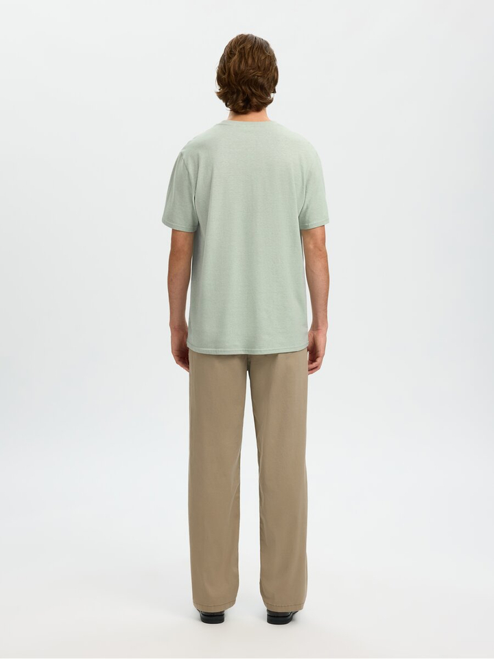 Muntgroene t-shirt Selected 