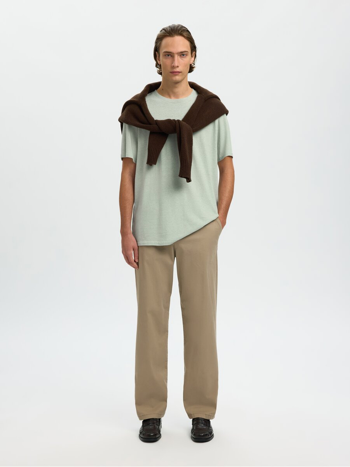 Muntgroene t-shirt Selected 