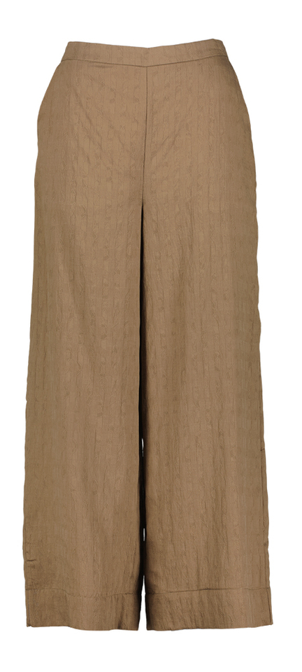 Bruine geklede broek Viavelina Vila