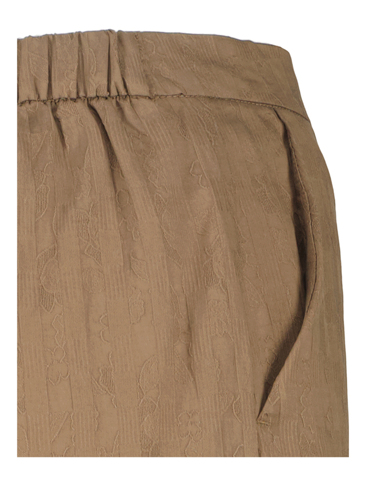 Bruine geklede broek Viavelina Vila