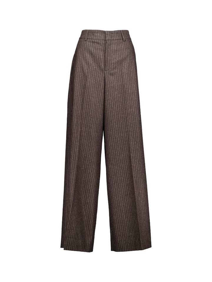 Gestreepte geklede broek Ivon Rossi